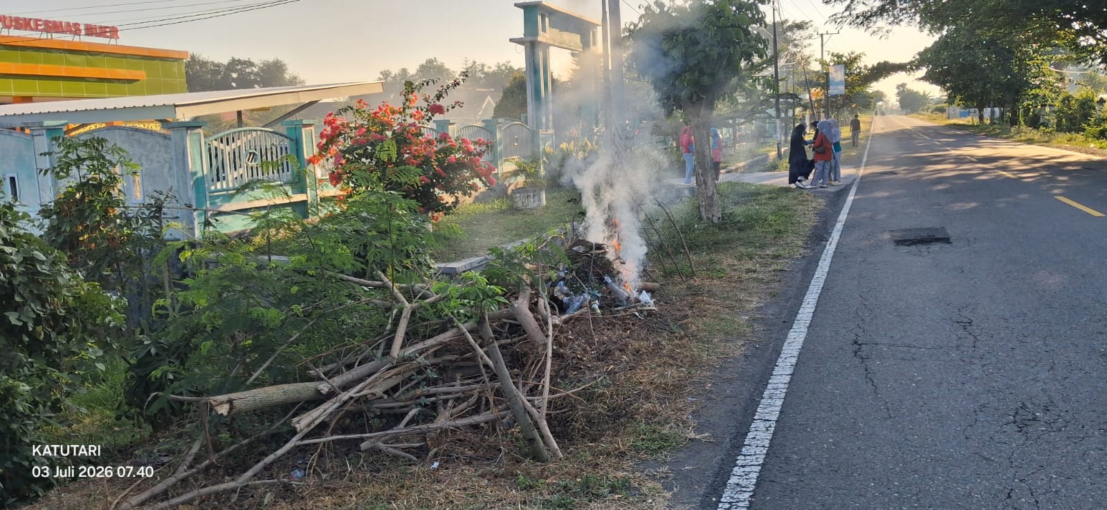 Gotong Royong Kecamatan Buer